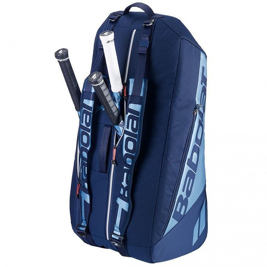 Термобег Babolat RH6 PURE DRIVE 2025 - 6 ракети, син тенис сак за оптимална защита на ракети
