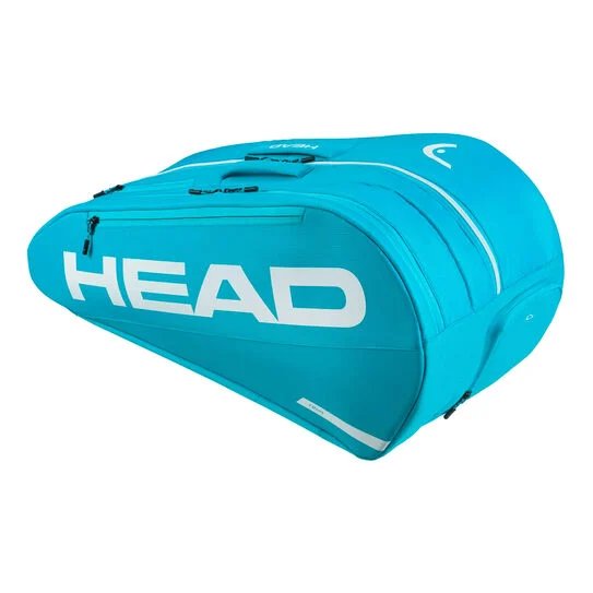 HEAD Tour L Blue Thermobag - 9 racquets, blue HEAD thermobag for tennis racquets and tennis bags with a premium look