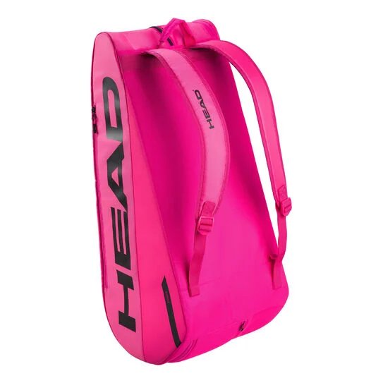HEAD Tour L Pink thermal bag - 9 rackets - pink HEAD tennis bag for 9 rackets, suitable for tennis gear and tennis bags