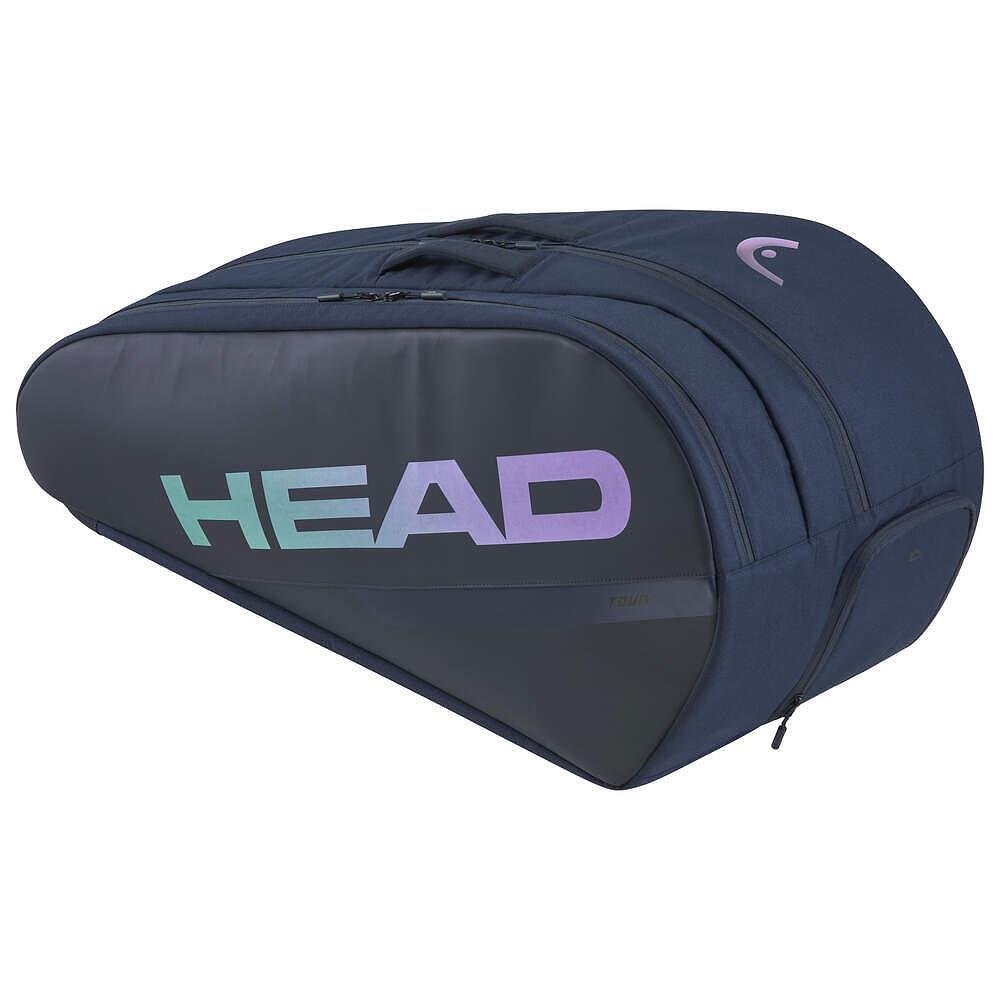 Термобег HEAD Tour L NB - 9 ракети, стилен тъмносин тенис сак за до 9 ракети с модерна защита