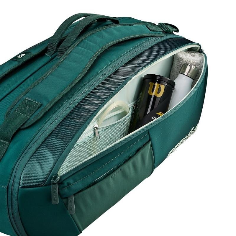 Wilson Blade V10 thermal bag - 9 rackets, stylish Wilson tennis bag with thermal insulation and space for gear