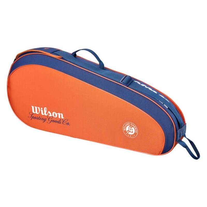 Wilson Team Roland Garros 2026 thermal bag - 3 racquets, stylish tennis bag for up to 3 racquets and gear