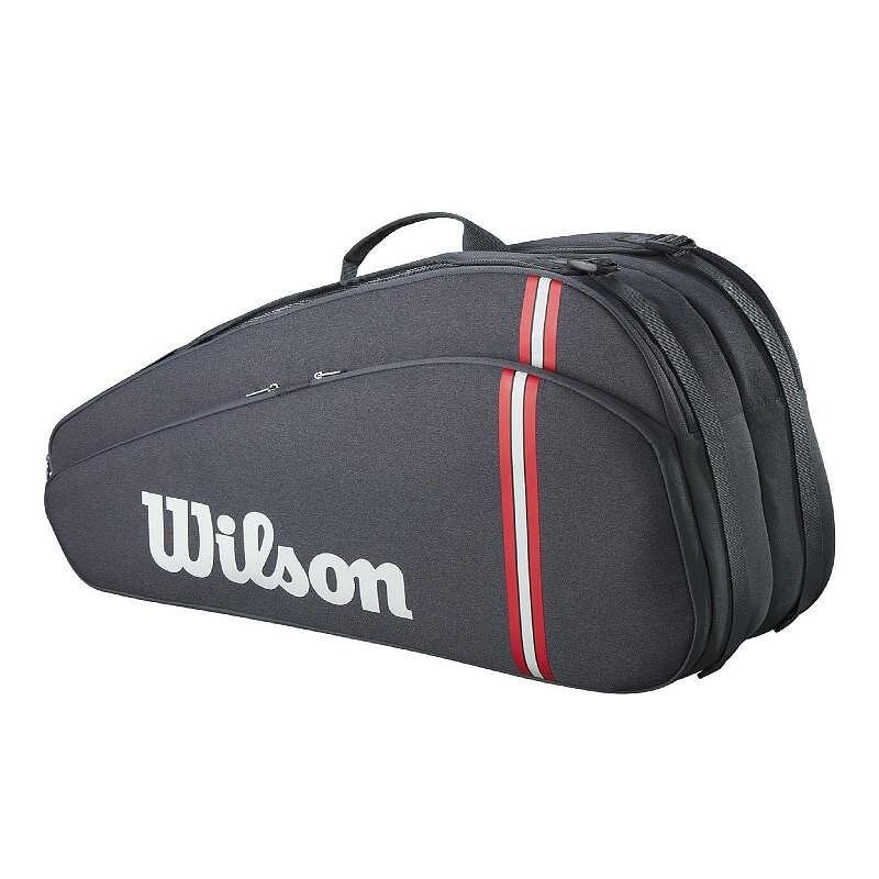 Термобег Wilson Tour 2025 - 6 ракети – стилен тенис сак Wilson за ракети и екипировка