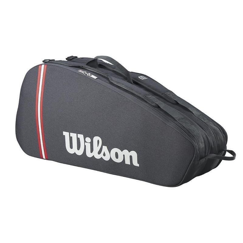 Термобег Wilson Tour 2025 - 6 ракети, стилен тенис сак Wilson за ракети и екипировка