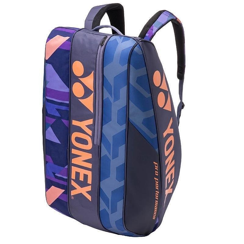 Thermal bag YONEX PRO BAG Midnight Navy - 9 rackets, spacious YONEX tennis backpack for protecting rackets and strings