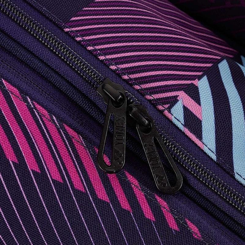 Термобег YONEX PRO BAG Grape - 6 ракети, стилен тенис сак с 2 отделения и отделение за обувки