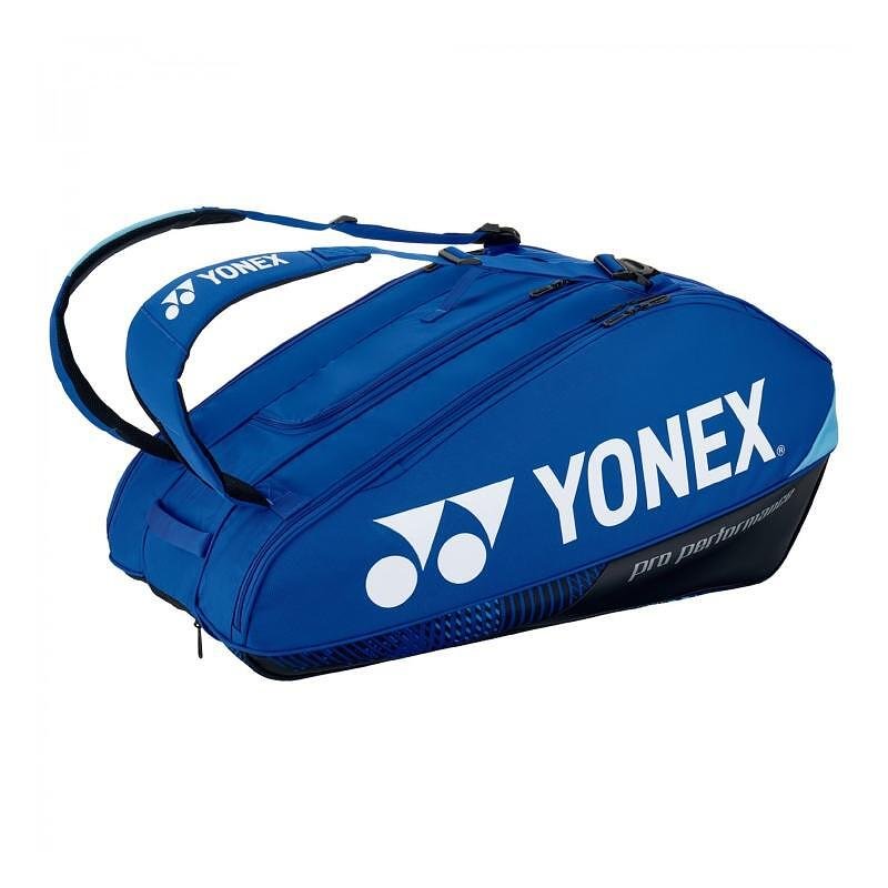 Термобег YONEX PRO BAG Cobalt Blue 9 ракети – тенис сакове и раница за екипировка, обувки и мокри дрехи.