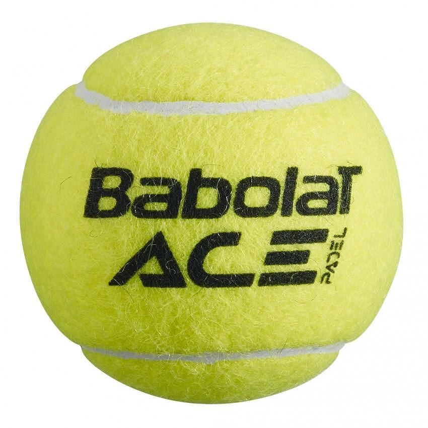 Babolat ACE PADEL X3 padel balls – durable competition balls for fast play, approved by the International Padel Federation.