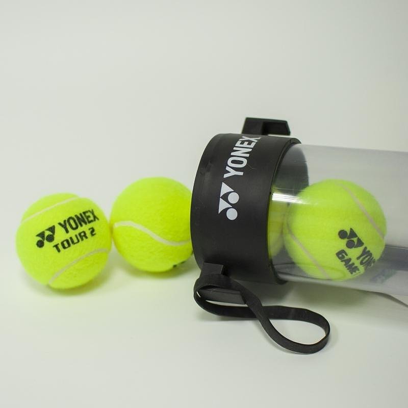Туба Yonex за събиране на топки, до 16 топки, удобен аксесоар за тенис и падел, yonex, кош за тенис топки
