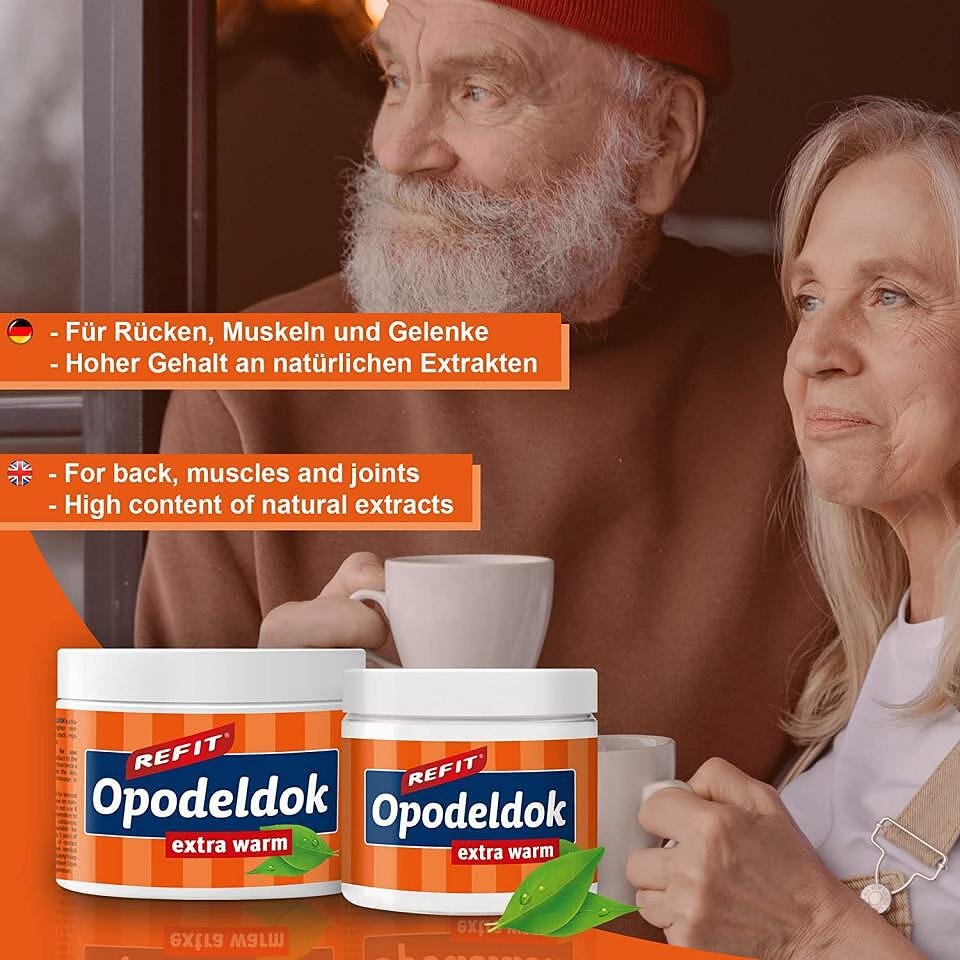 Warming balm Refit Opodeldok Warming 500 ml
