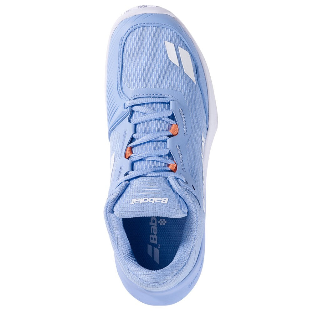 Women's Babolat SFX 4 Clay W Forever Blue tennis shoes at AllCourt, detail 3