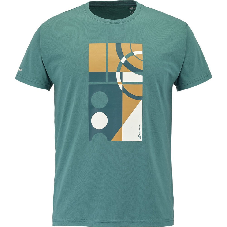 Мъжка тениска Babolat Exercise Message Tee North See