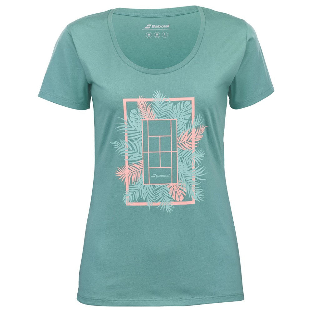 Women's tennis shirt Babolat Exercise Message Tee W