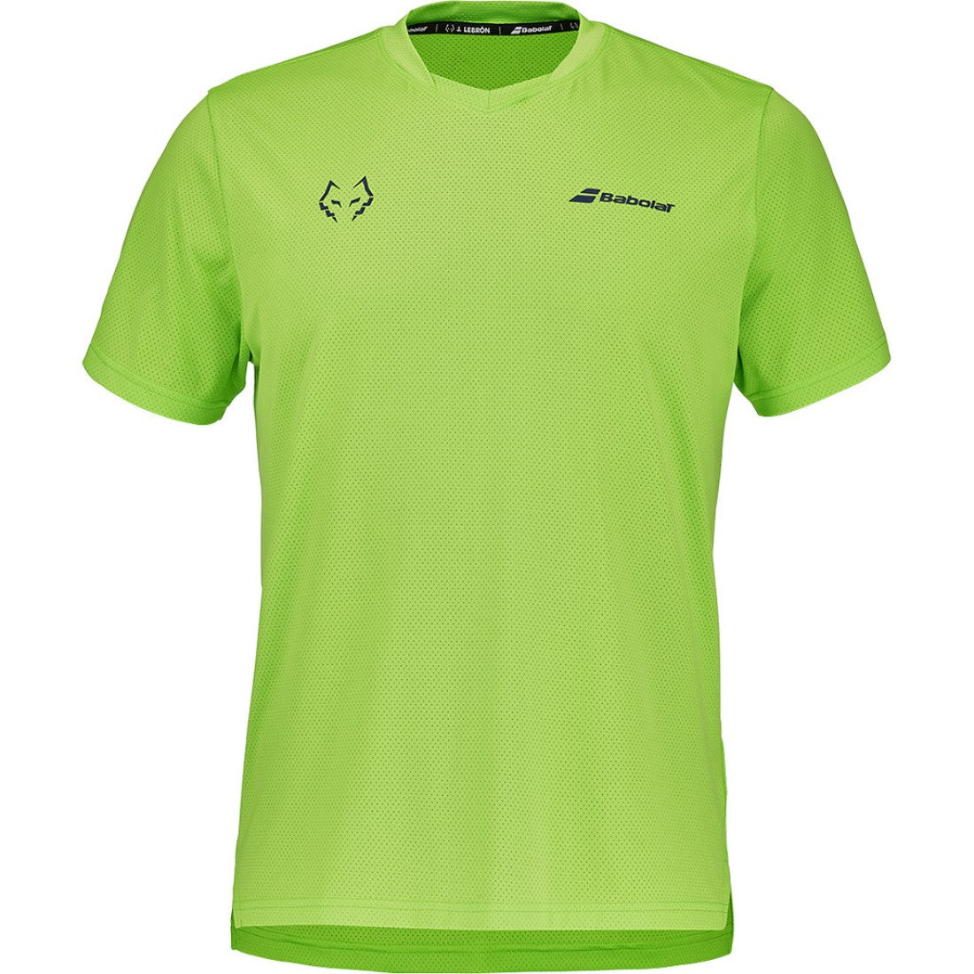 Мъжка тениска Babolat Crew Neck Tee J Lebron Green Flash