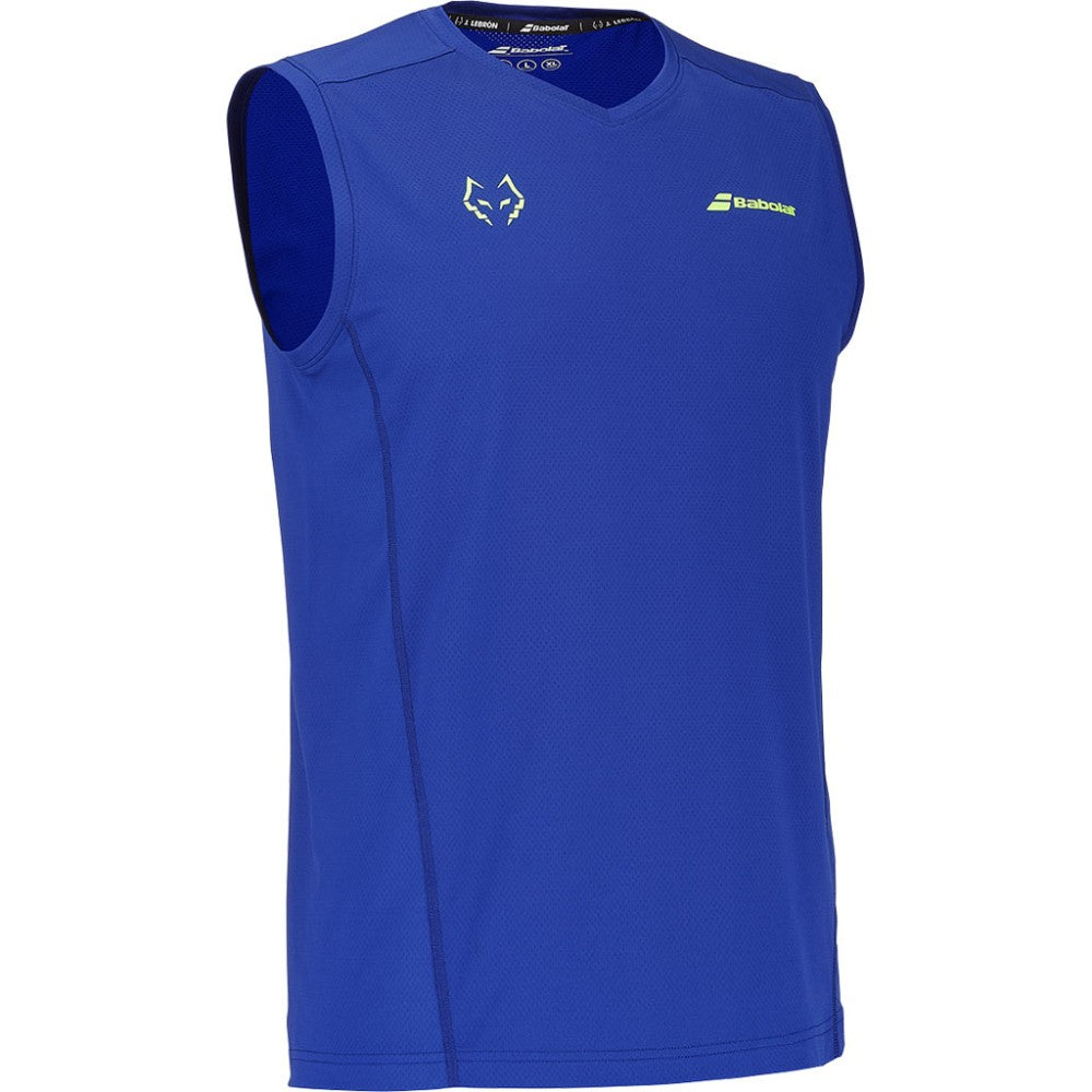 Мъжки падел потник BABOLAT MUSCLE TANK J. LEBRON BLUE DEPTHS