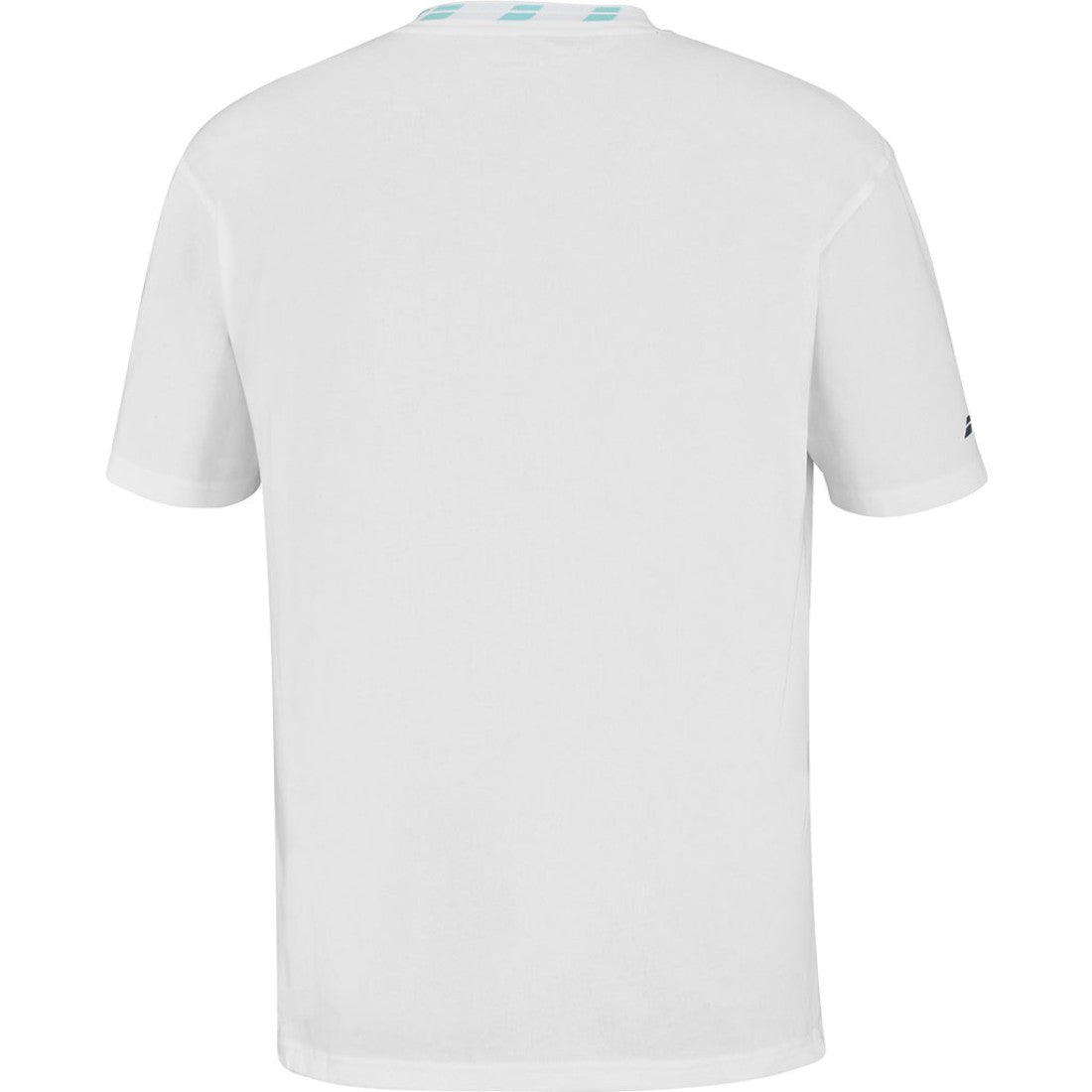 Мъжка тениска Babolat Cotton Tee Wide J. Lebron White