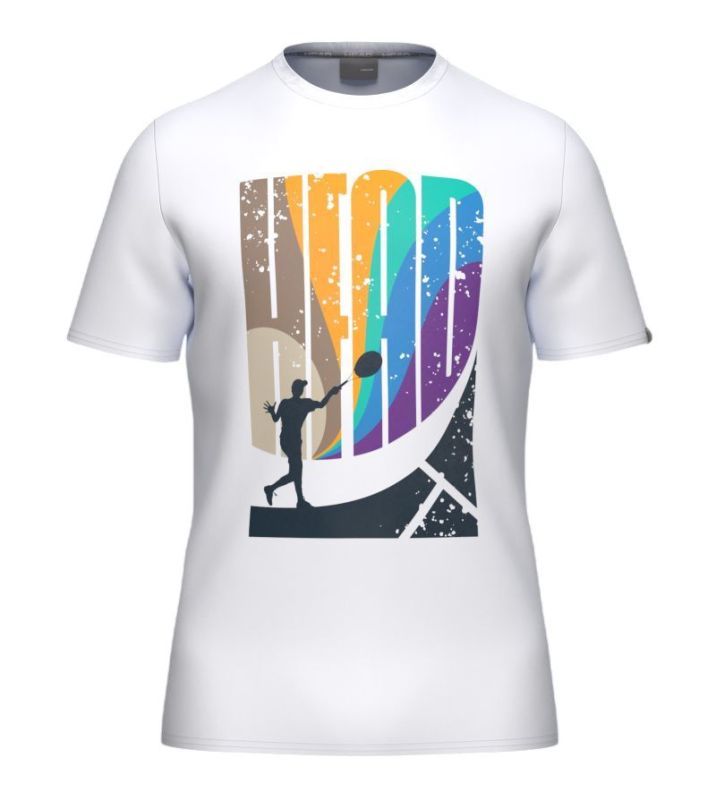 Men's Head Vision White Tennis T-Shirt