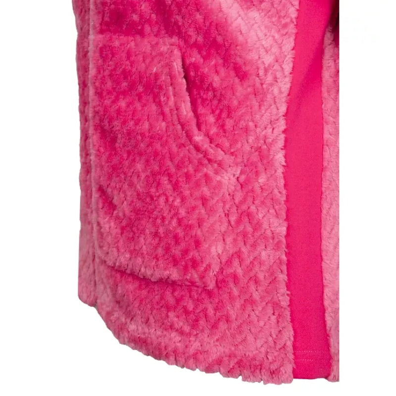 Дамско поларено горнище AULP Becco Veste Polaire F Pink Flash