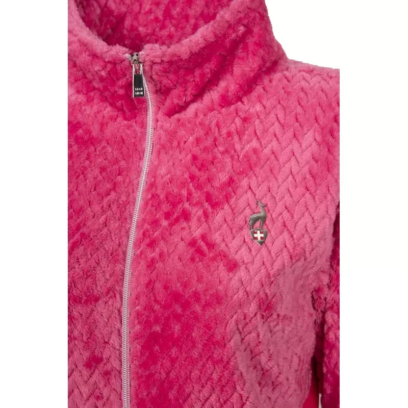 Дамско поларено горнище AULP Becco Veste Polaire F Pink Flash