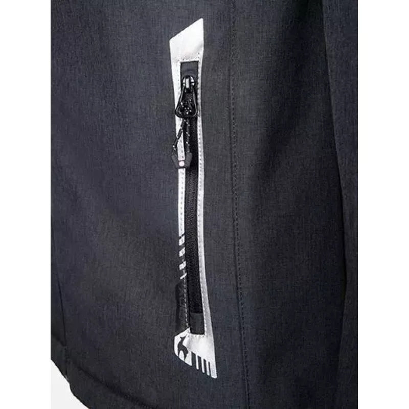 Мъжко туристическо яке AULP Nevim Softshell Anthracite