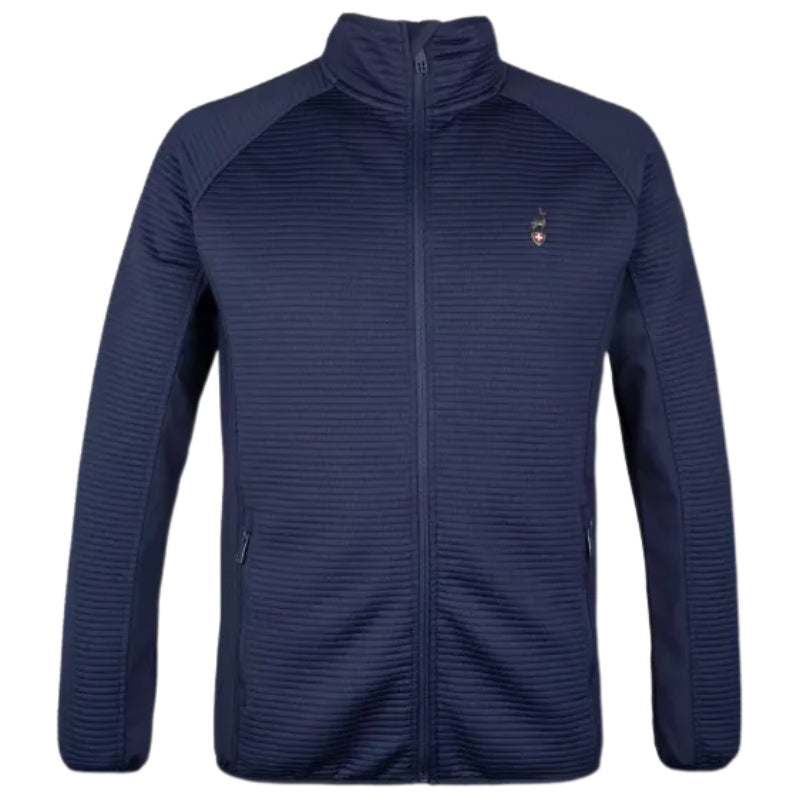 Мъжка блуза с цял цип AULP Numix Navy