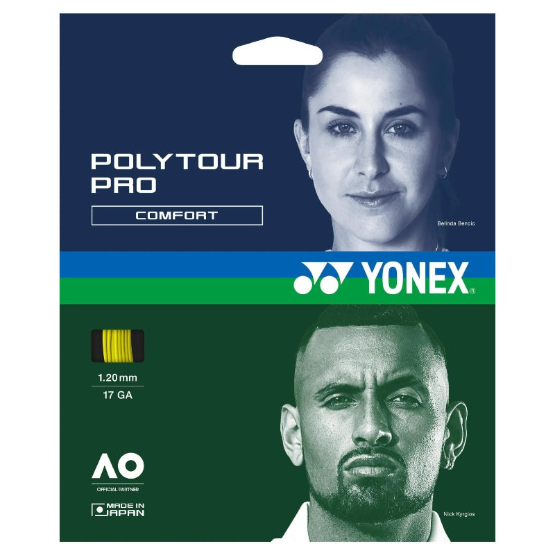 Cordaj Yonex Polytour Pro 1.20/17 Galben