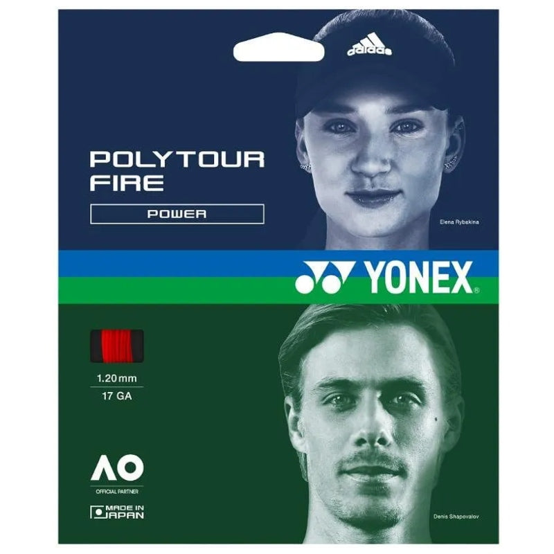 Cordaj Yonex PolyTour Fire 1.20/17