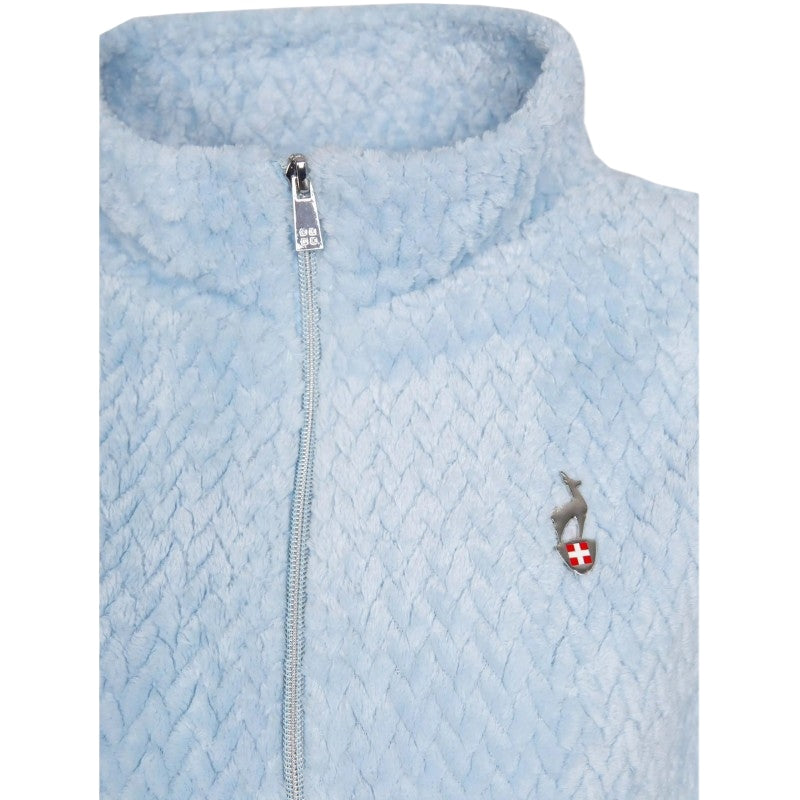 Дамско поларено горнище AULP Becco Light Blue