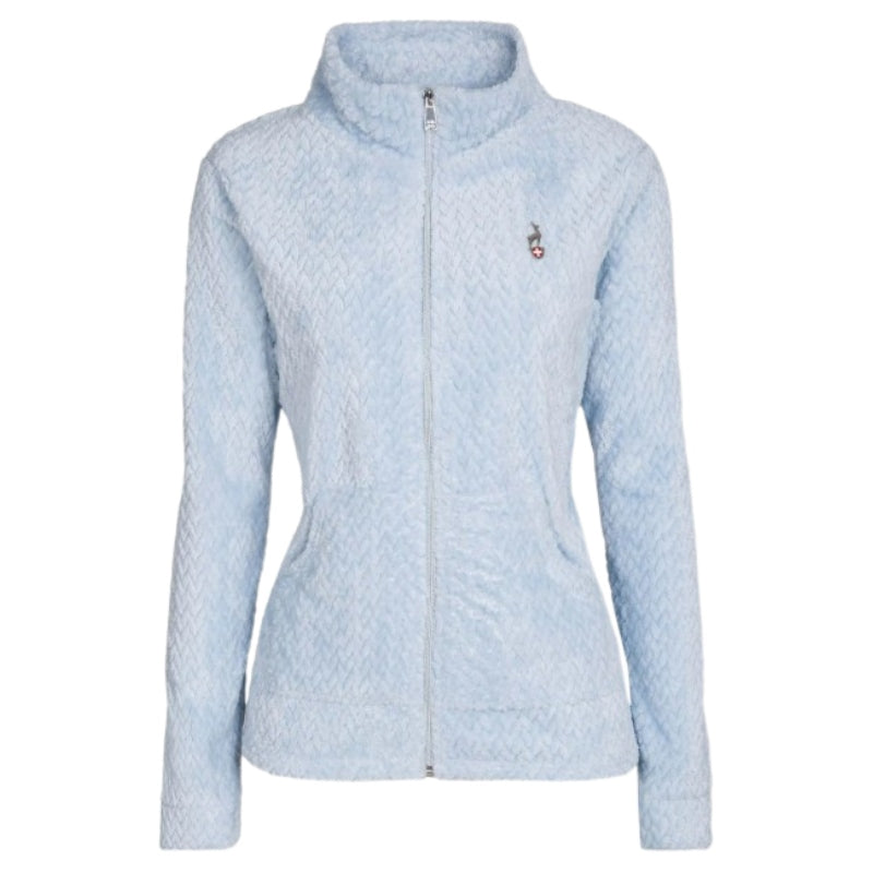 Дамско поларено горнище AULP Becco Light Blue