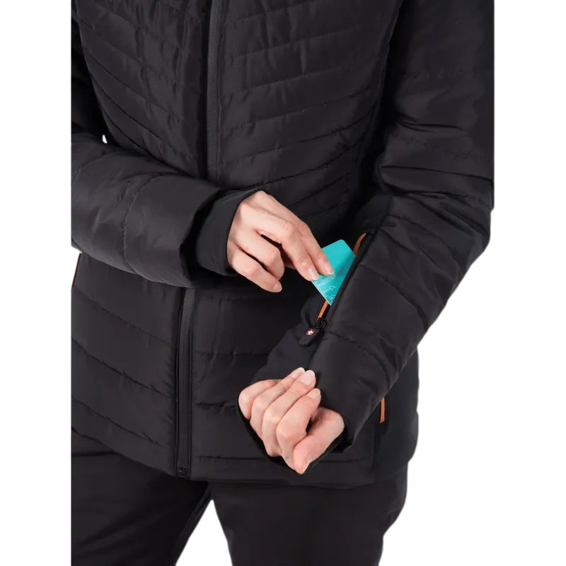 Дамско ски яке AULP Carin Black