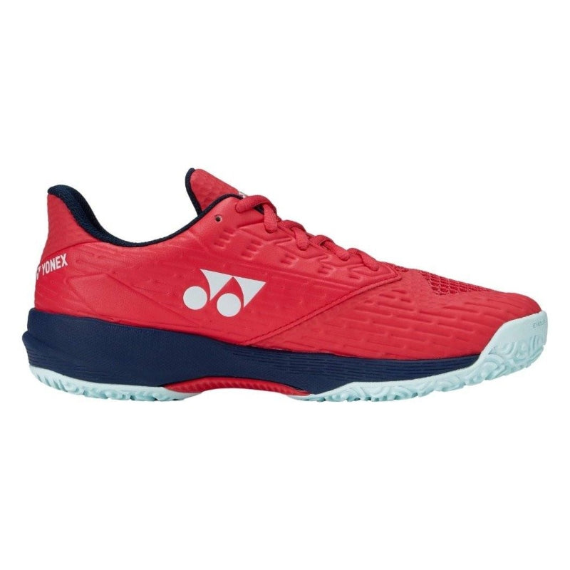 Kids' Yonex PC AD-ACCEL Clay Sunset Red - tennis shoes in AllCourt