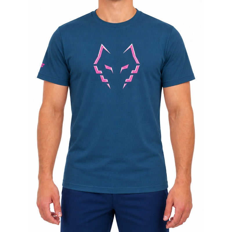 Мъжка тениска Babolat Cotton Tee J. Lebron Legion Blue