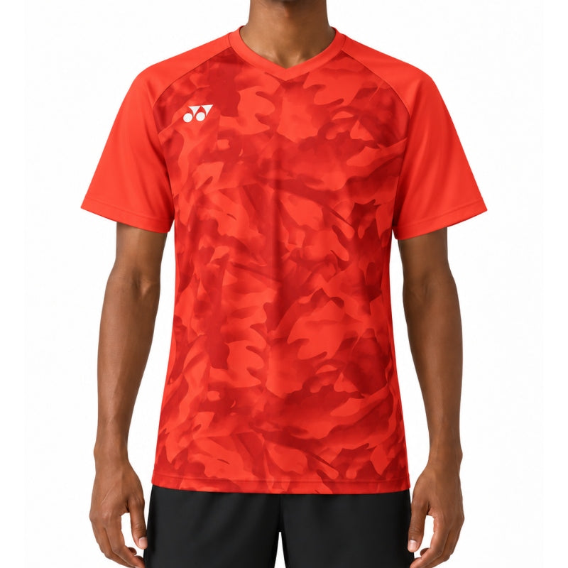 Мъжка тениска Yonex Crew Neck Shirt Pearl Red
