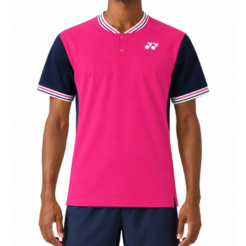 Мъжка тениска Yonex 10499 Rose Pink Roland Garros