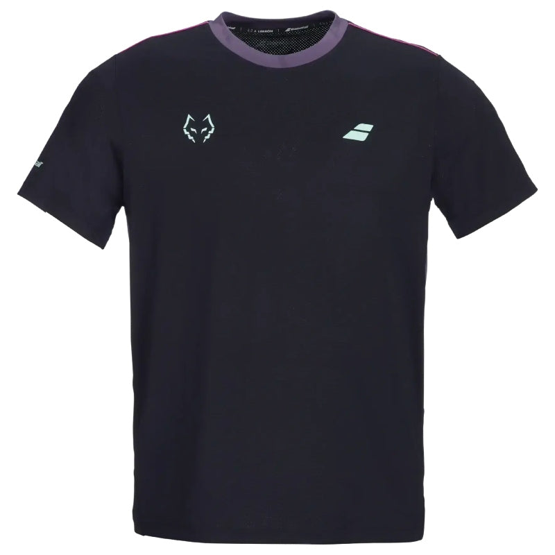 Мъжка тениска Babolat Crew Neck Tee Juan Lebron Black