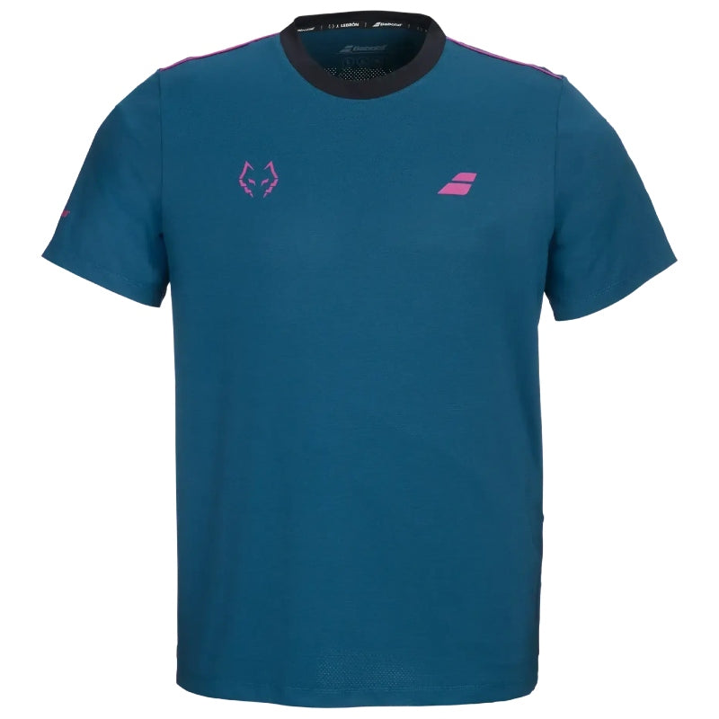 Мъжка тениска Babolat Crew Neck Tee Juan Lebron Blue