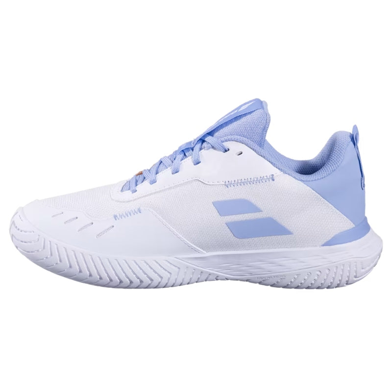 Дамски маратонки Babolat SFX EVO AC Women White/Forever Blue