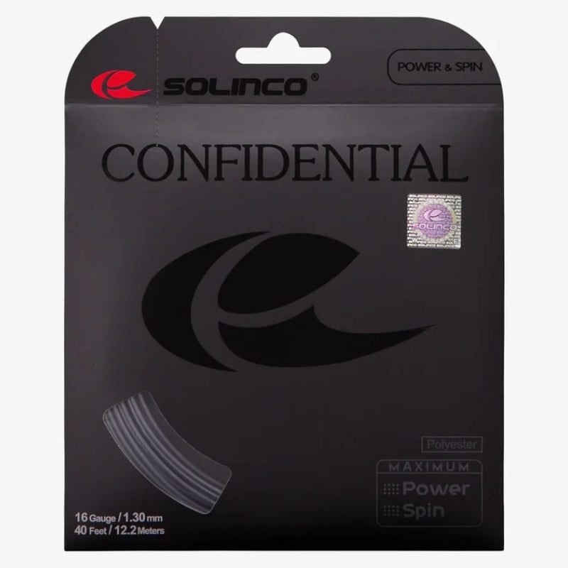 Кордаж Solinco Confidential 1.25/16 Black