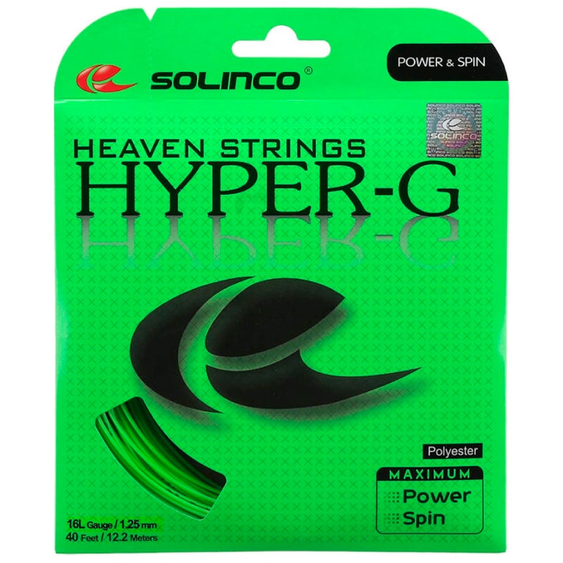Кордаж Solinco Hyper-G 1.25/16 Green