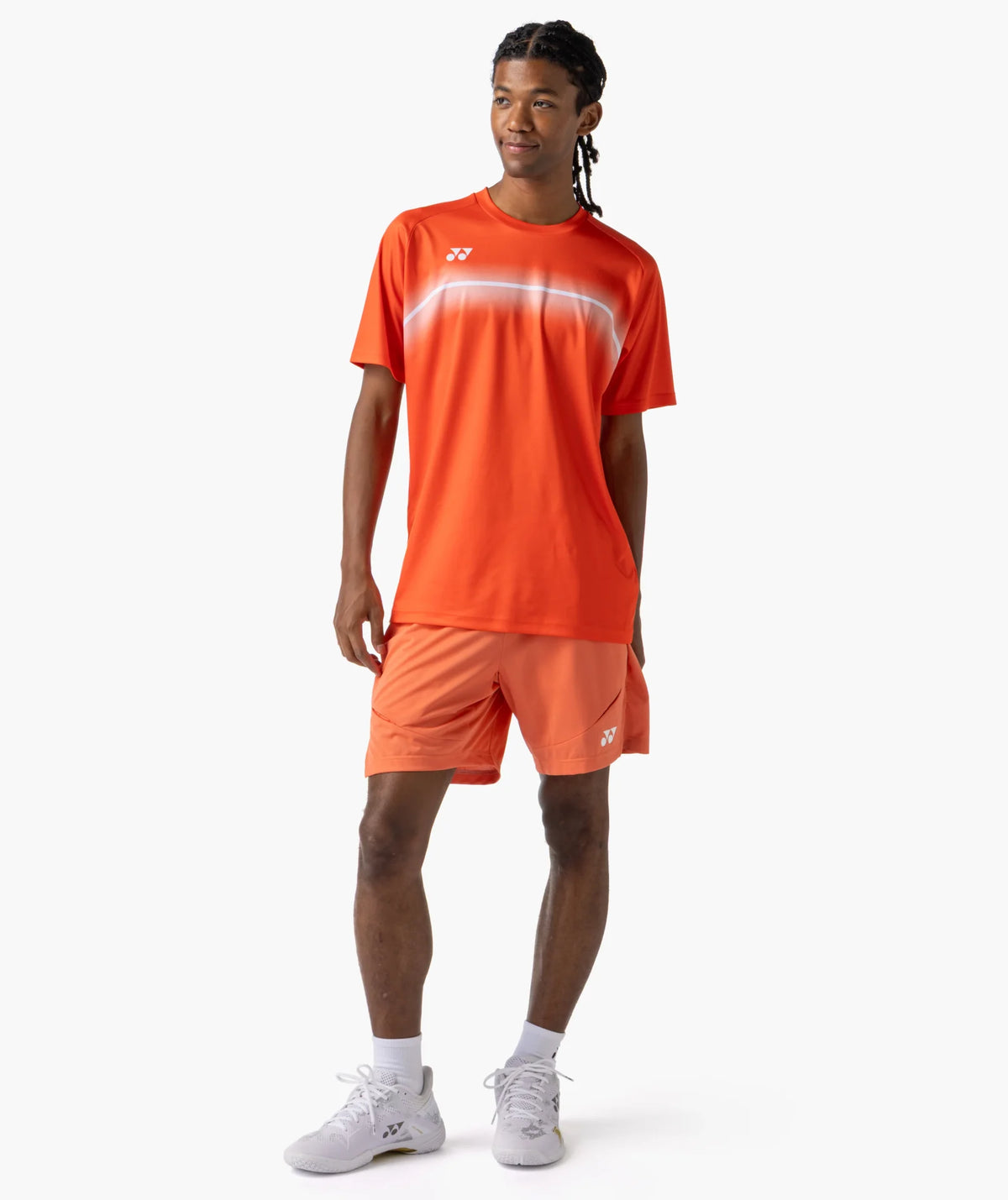 Мъжка тениска Yonex 16859 Cyber Orange