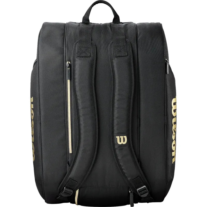 Падел термобег Wilson DEFY V1 Black/Gold