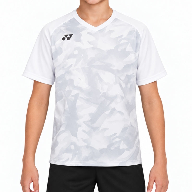 Детска тениска Yonex Crew Neck Junior White