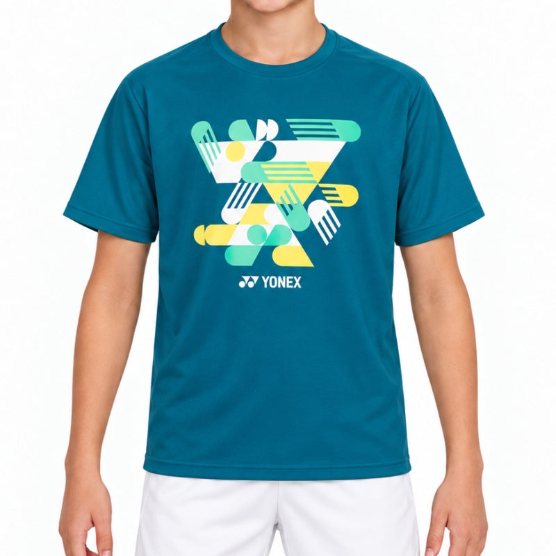 Детска тениска Yonex Practice Junior Blue Green