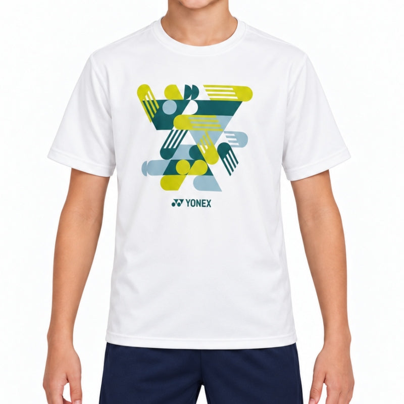 Детска тениска Yonex Practice Junior White