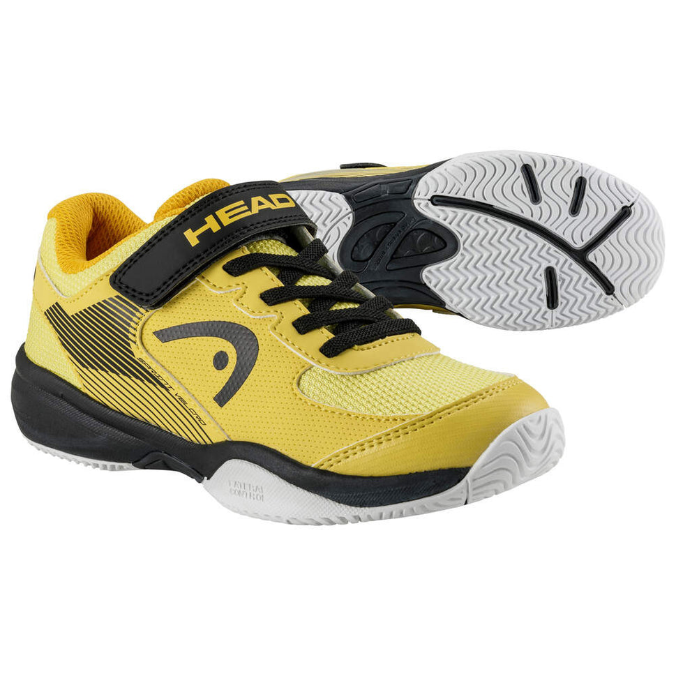 Children's HEAD Sprint Velcro 3.0 Sneakers Yellow/Black