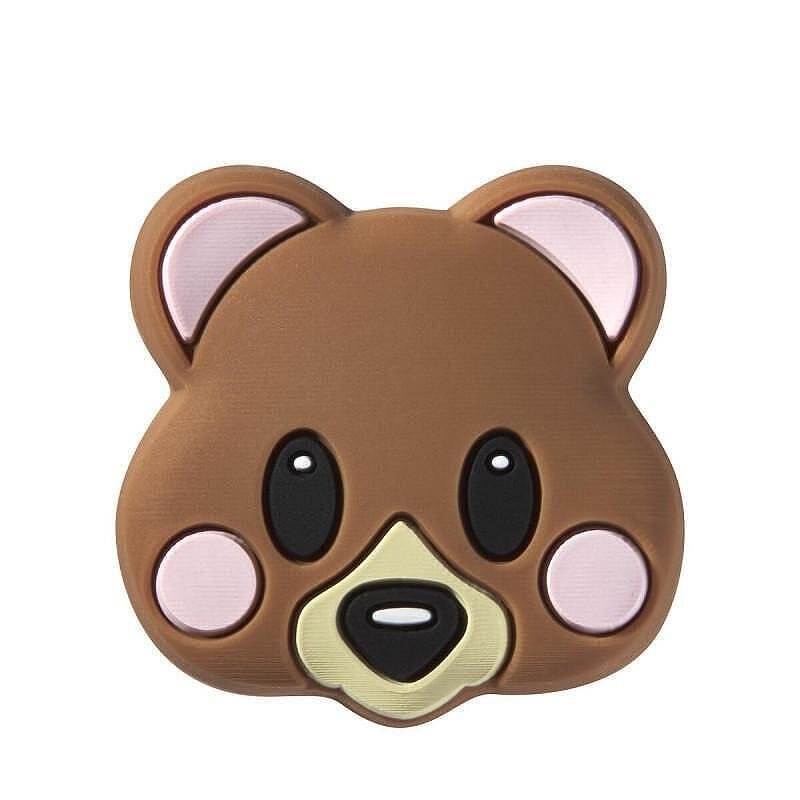 Amortizor din cutia WILSON EMOJI DAMPENER BOX cu emoji de urs pentru rachete de tenis Wilson