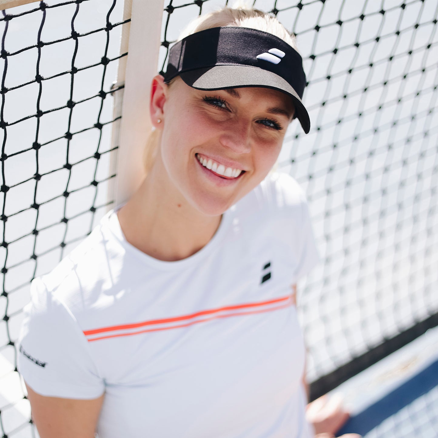 Babolat Elastic Visor Black/White