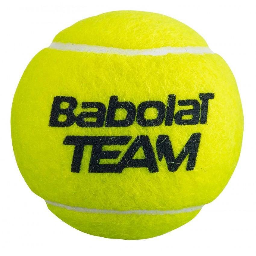 Babolat TEAM ALL COURT tennis balls x3, durable all-court tennis balls for tennis and lessons, approved by ITF.