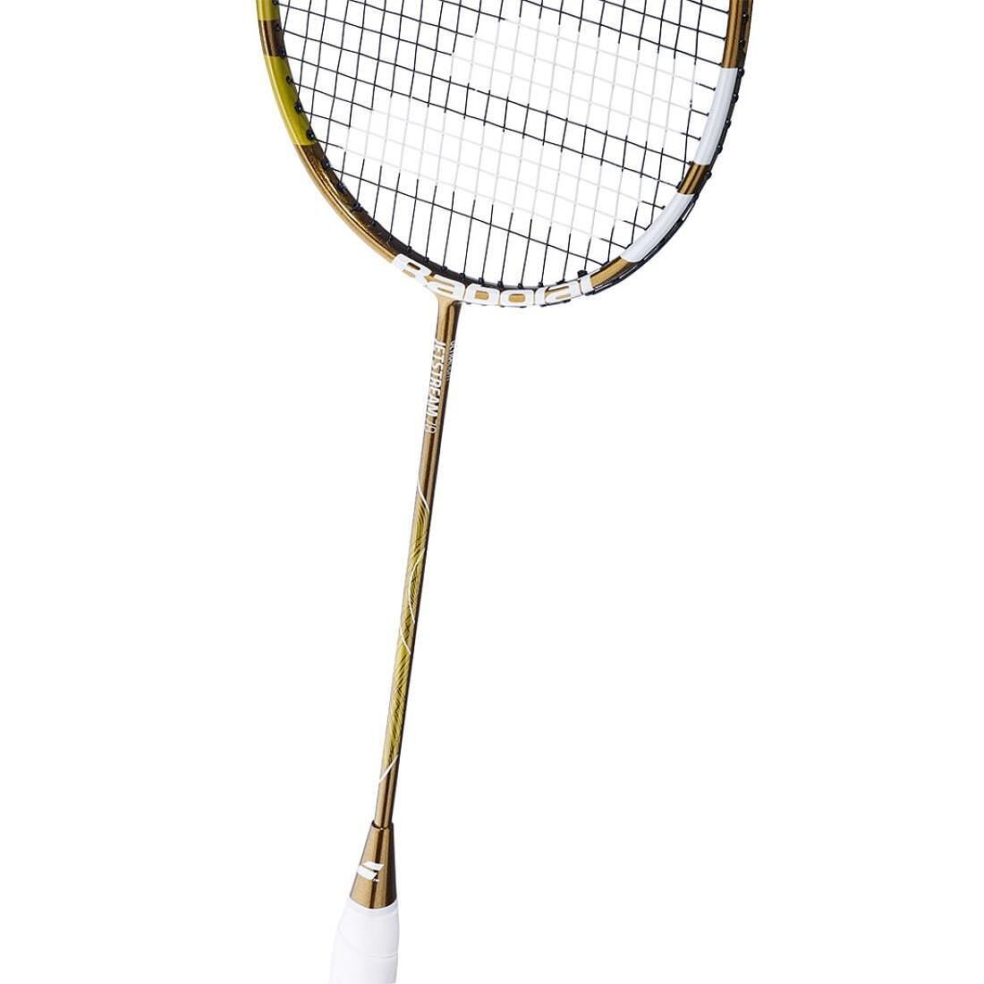 Badminton racket Babolat I-PULSE JETSTREAM 78 (strung) – a light and maneuverable Babolat racket for precise play.