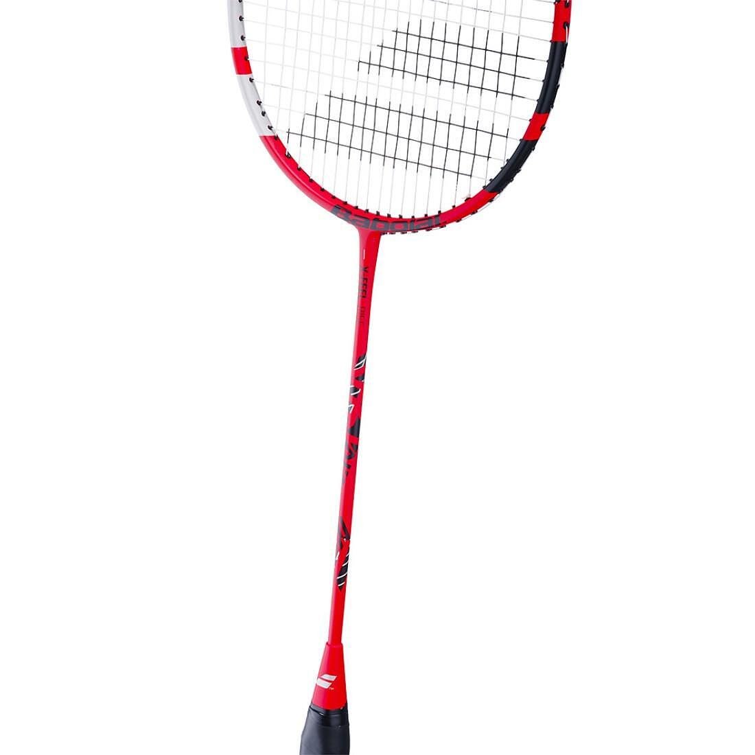 Badminton racket Babolat X-FEEL RISE (strung) for an all-round club player, precision, control, and comfort